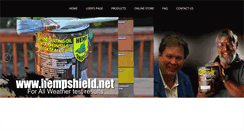 Desktop Screenshot of hempshield.net
