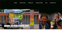 Tablet Screenshot of hempshield.net